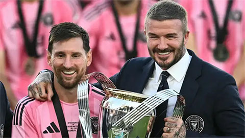 Messi không tham gia vào lễ ăn mừng MLS Cup của Inter Miami